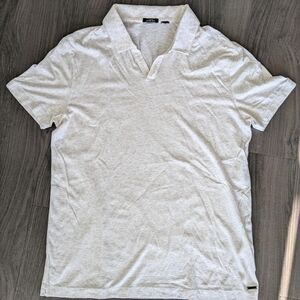 Hugo Boss Slim Fit Cotton Linen Polo